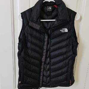 The North Face Black Puffer Vest, Summit Series